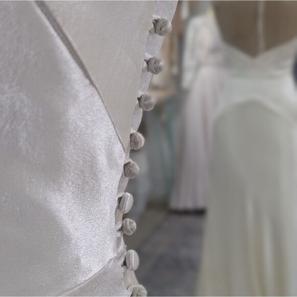 Custom Vintage Wedding Dress Re-design/Restoration - Picture 5 of 7